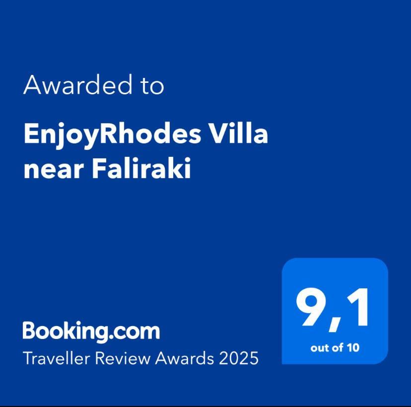 Enjoyrhodes Villa Near Faliraki Kalithies Exteriér fotografie